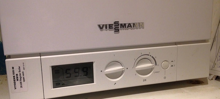The F5 Fault code for the Viessmann boiler